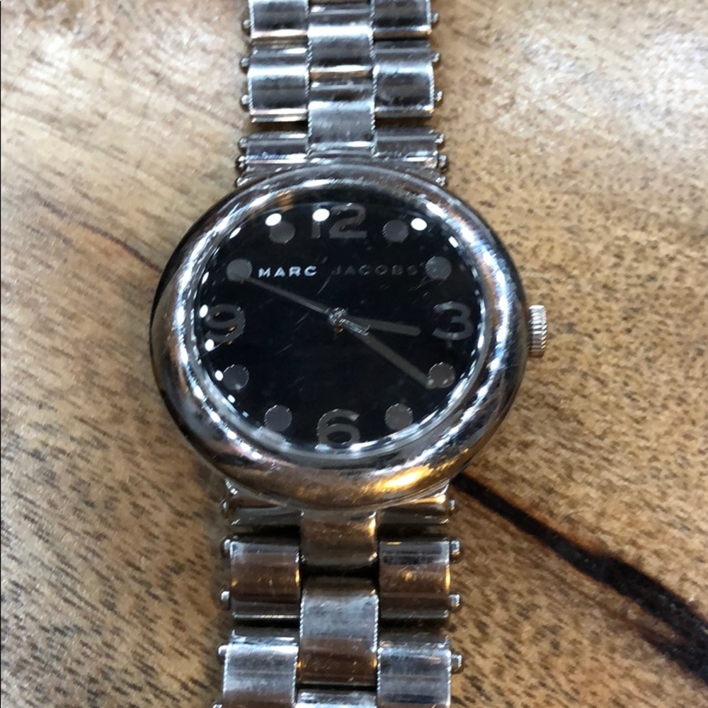 Marc by MARC JACOBS Mini Marci Silver Watch